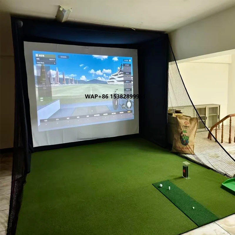 Practice Net Hitting - Enceinte de simulation de golf 10x9