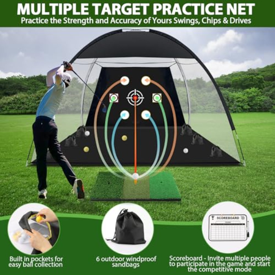 Filet de golf, filet d'entraîn - Practice Net Hitting avis et prix