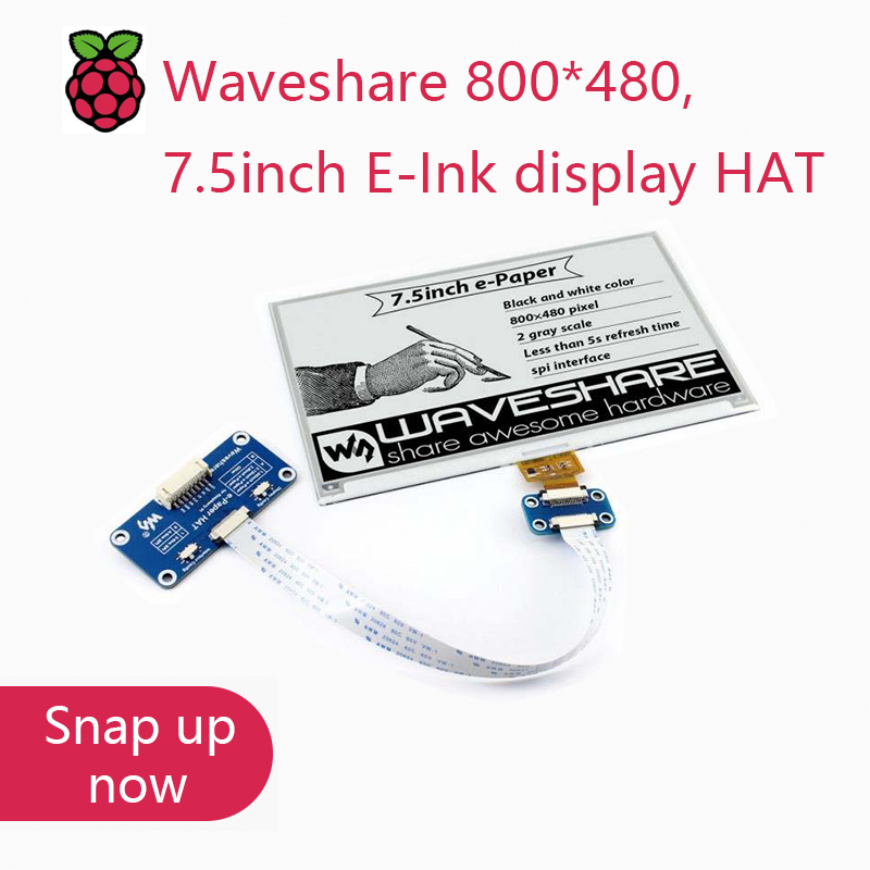 Waveshare 800*480, écran E-Ink - Golf Zero avis et prix