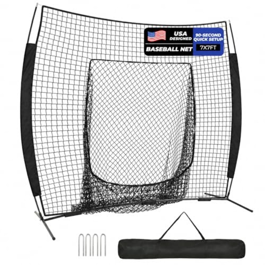 Filet de baseball de 7 x 7 pie - Practice Net Hitting avis et prix