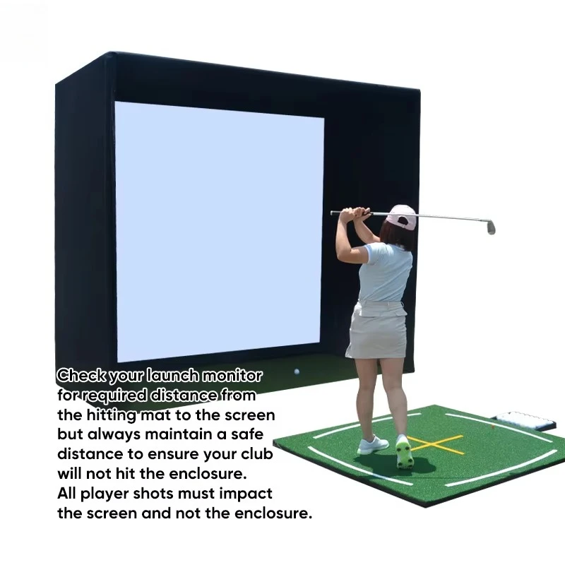 Enceinte de simulation de golf - Practice Net Hitting avis et prix